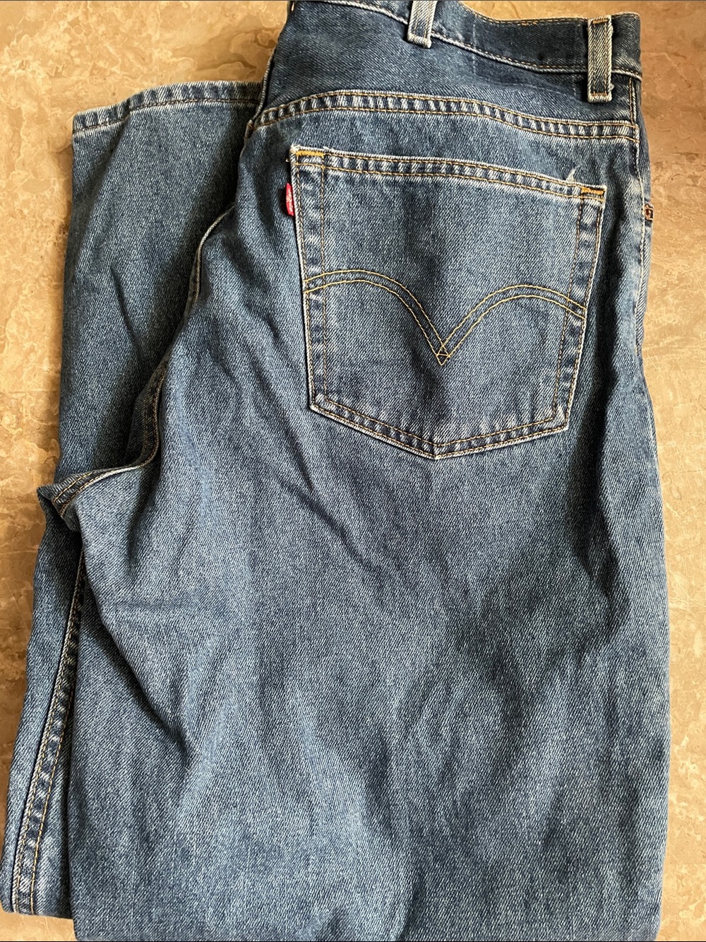 Levi's Blue Relaxed Fit Men's Jeans